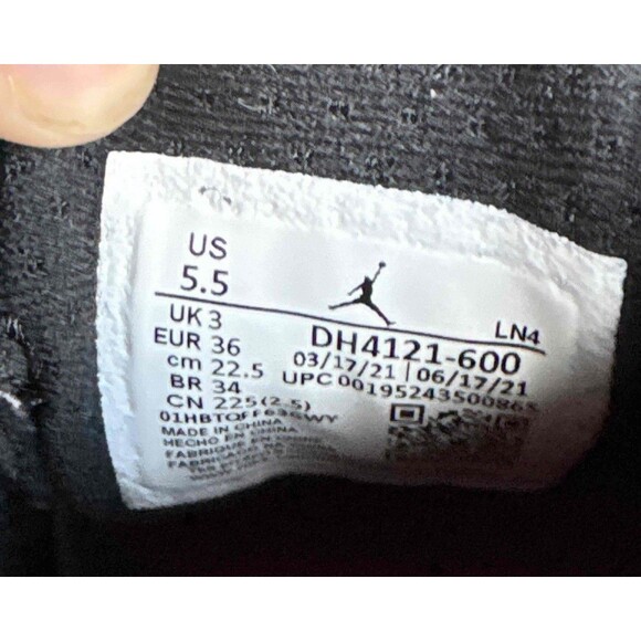 Nike Air Jordan 14 Retro Low Shocking Pink Size 5.5 Women's - Picture 6 of 7